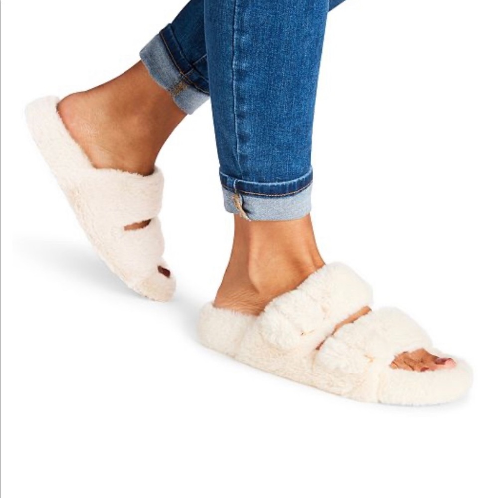 Women's Around Double-Band Footbed Slippers